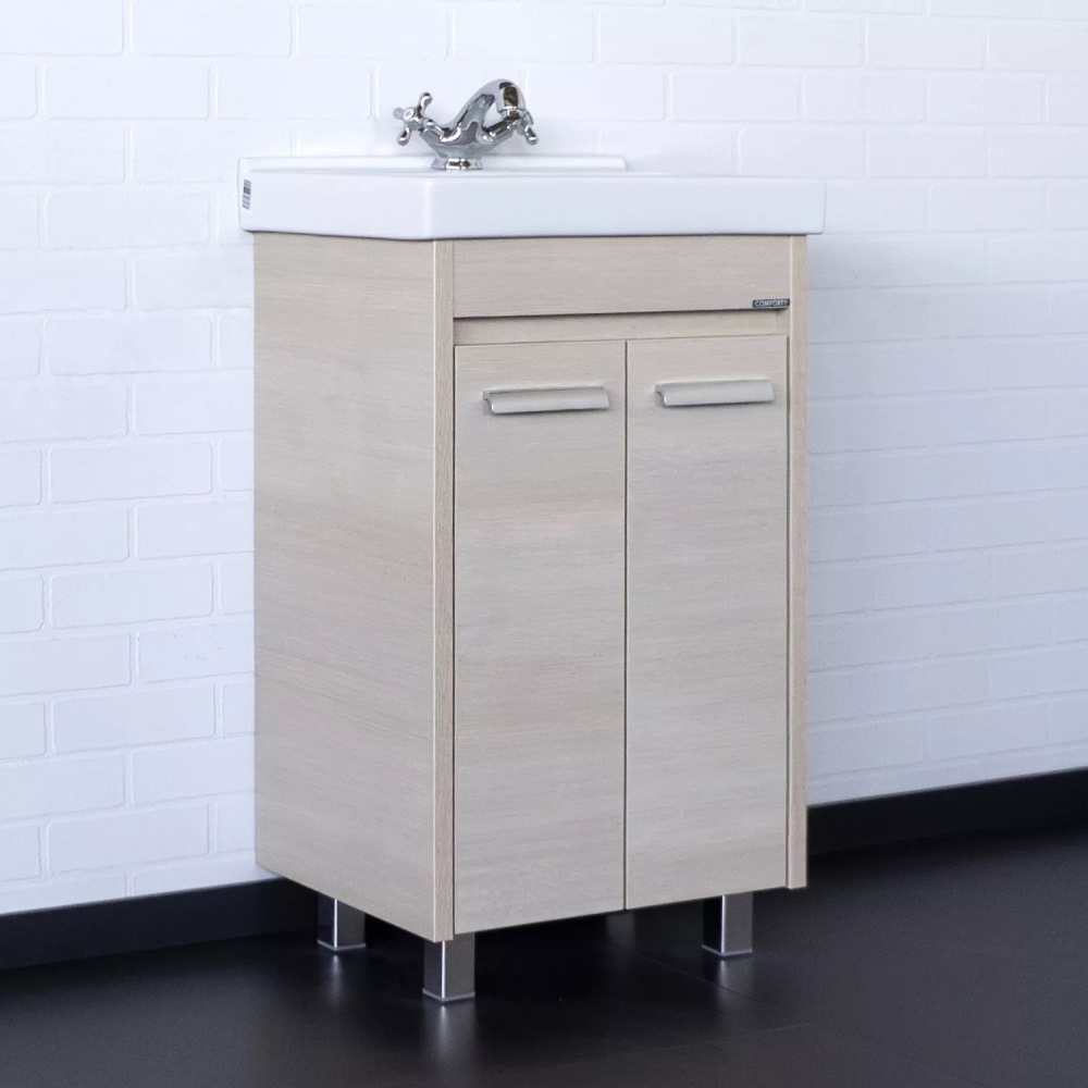 Тумба напольная Comforty Марио 50 с раковиной Fest 50 Сосна лоредо 00-00008849CF Тумба напольная Comforty Марио 50 с раковиной Fest 50 Сосна лоредо 00-00008849CF