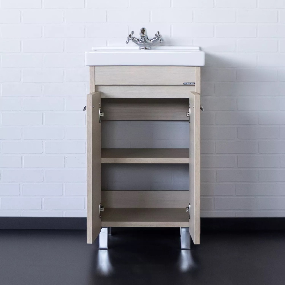 Тумба напольная Comforty Марио 50 с раковиной Fest 50 Сосна лоредо 00-00008849CF Тумба напольная Comforty Марио 50 с раковиной Fest 50 Сосна лоредо 00-00008849CF — изображение 4