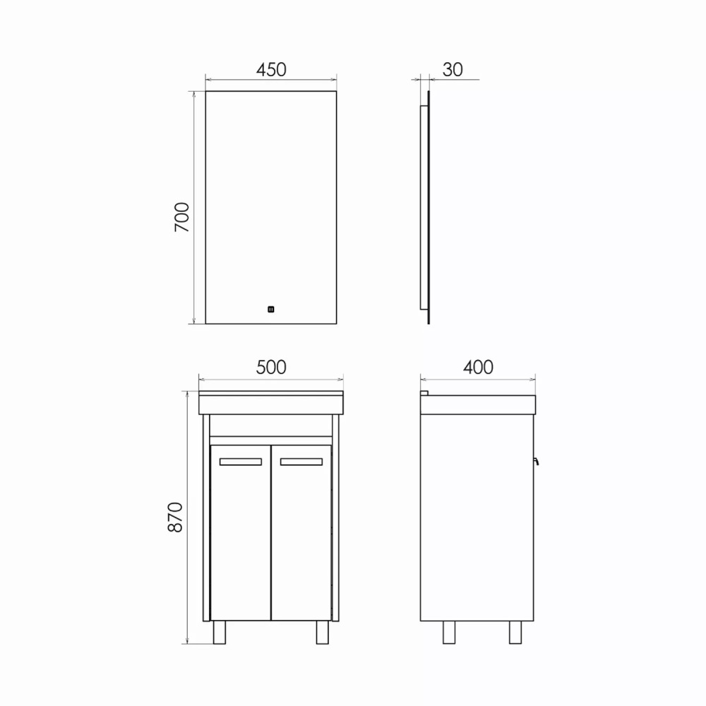 Тумба напольная Comforty Марио 50 с раковиной Fest 50 Сосна лоредо 00-00008849CF Тумба напольная Comforty Марио 50 с раковиной Fest 50 Сосна лоредо 00-00008849CF — изображение 5