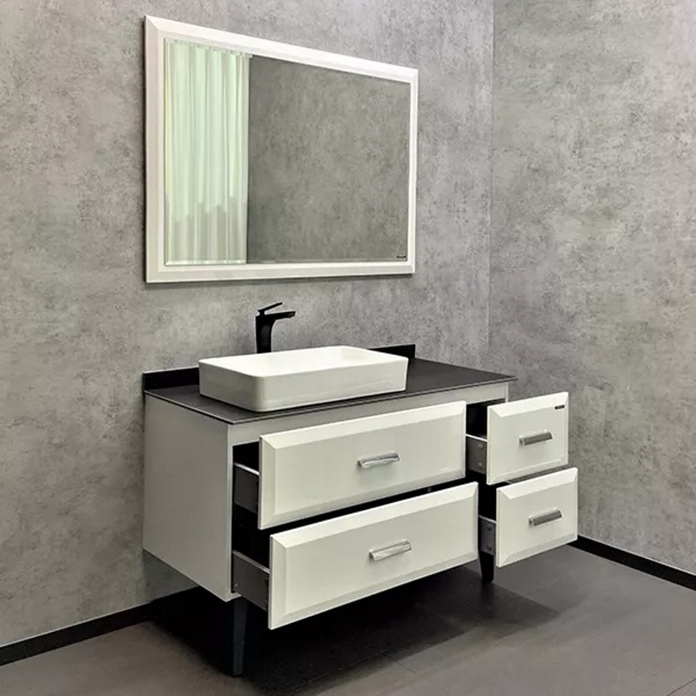 Тумба напольная Comforty Империя 120 с графитовой столешницей и раковиной 78189 Белый глянцевый 00-00013788CF Тумба напольная Comforty Империя 120 с графитовой столешницей и раковиной 78189 Белый глянцевый 00-00013788CF — изображение 4