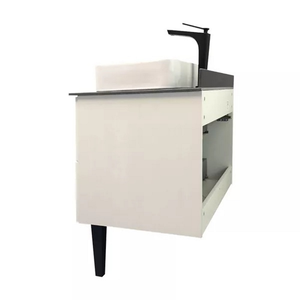 Тумба напольная Comforty Империя 80 с графитовой столешницей c раковиной 78189 Белый глянцевый 00-00014817CF Тумба напольная Comforty Империя 80 с графитовой столешницей c раковиной 78189 Белый глянцевый 00-00014817CF — изображение 4