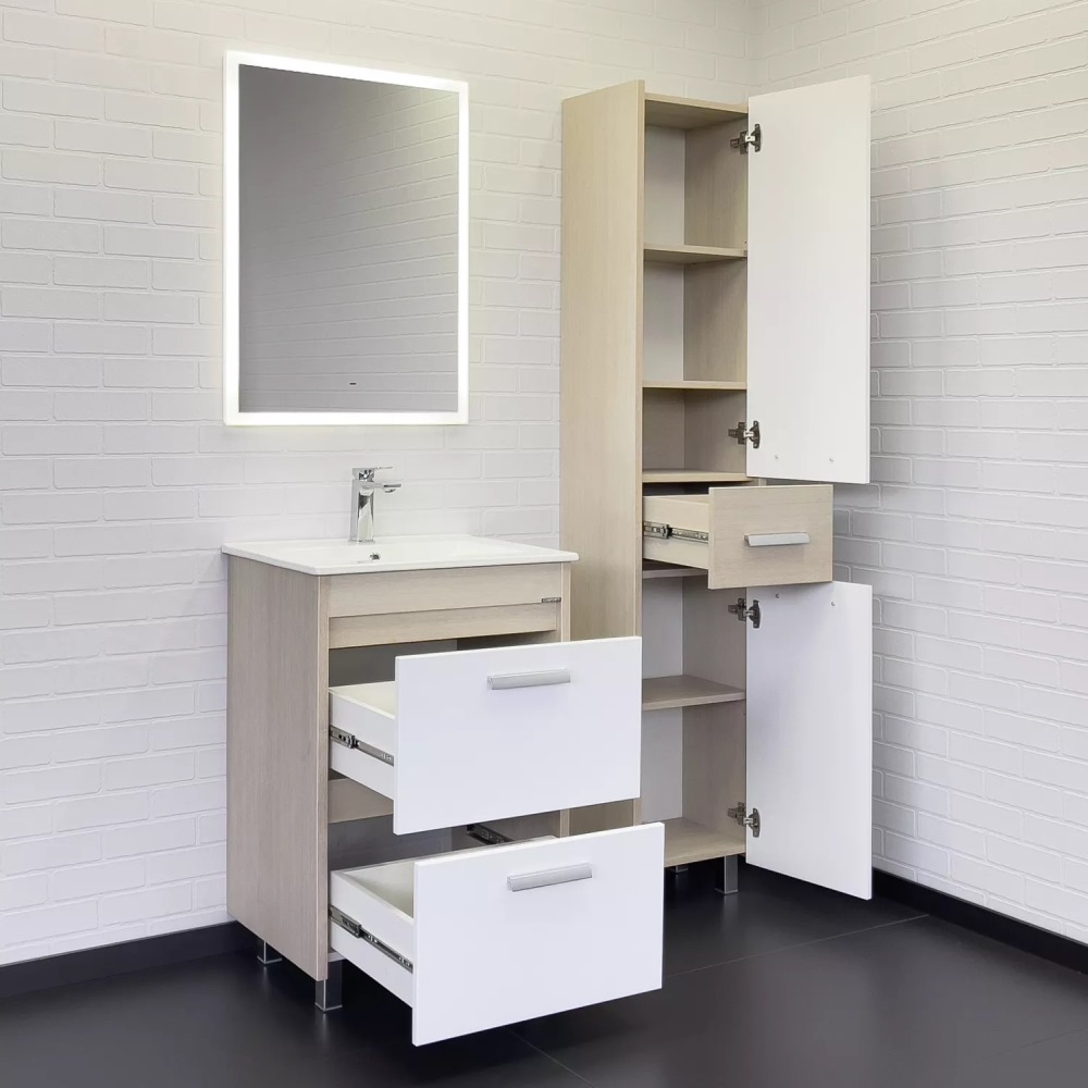 Тумба напольная Comforty Тулуза 61 с раковиной 60E Сосна лоредо 00-00016585CF Тумба напольная Comforty Тулуза 61 с раковиной 60E Сосна лоредо 00-00016585CF — изображение 3