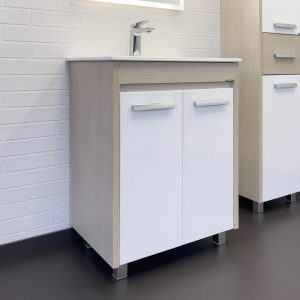 Тумба напольная Comforty Тулуза 61 с раковиной 60E Сосна лоредо 00-00016586CF Тумба напольная Comforty Тулуза 61 с раковиной 60E Сосна лоредо 00-00016586CF