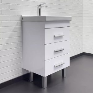 Тумба напольная Comforty Никосия 50 с раковиной Fest 50 F01 Белый глянцевый 00-00018023CF Тумба напольная Comforty Никосия 50 с раковиной Fest 50 F01 Белый глянцевый 00-00018023CF