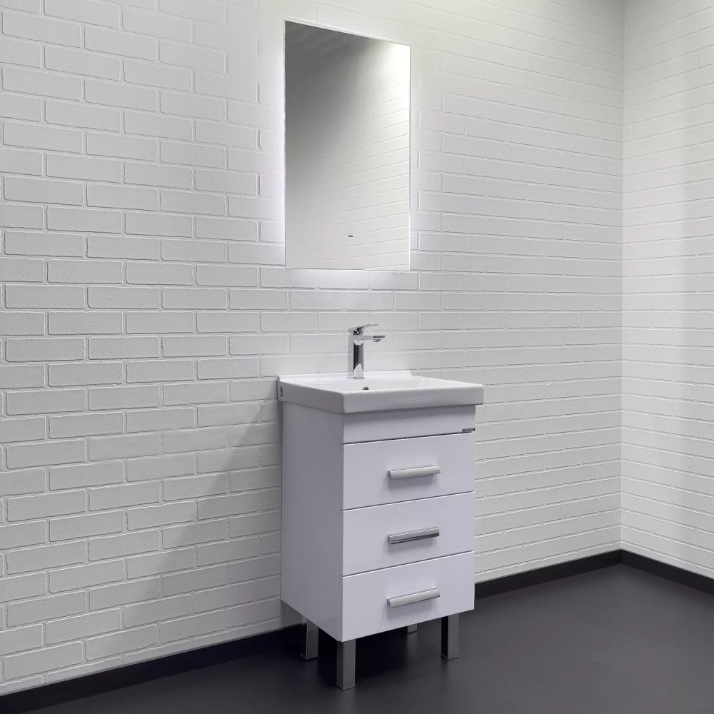 Тумба напольная Comforty Никосия 50 с раковиной Fest 50 F01 Белый глянцевый 00-00018023CF Тумба напольная Comforty Никосия 50 с раковиной Fest 50 F01 Белый глянцевый 00-00018023CF — изображение 2