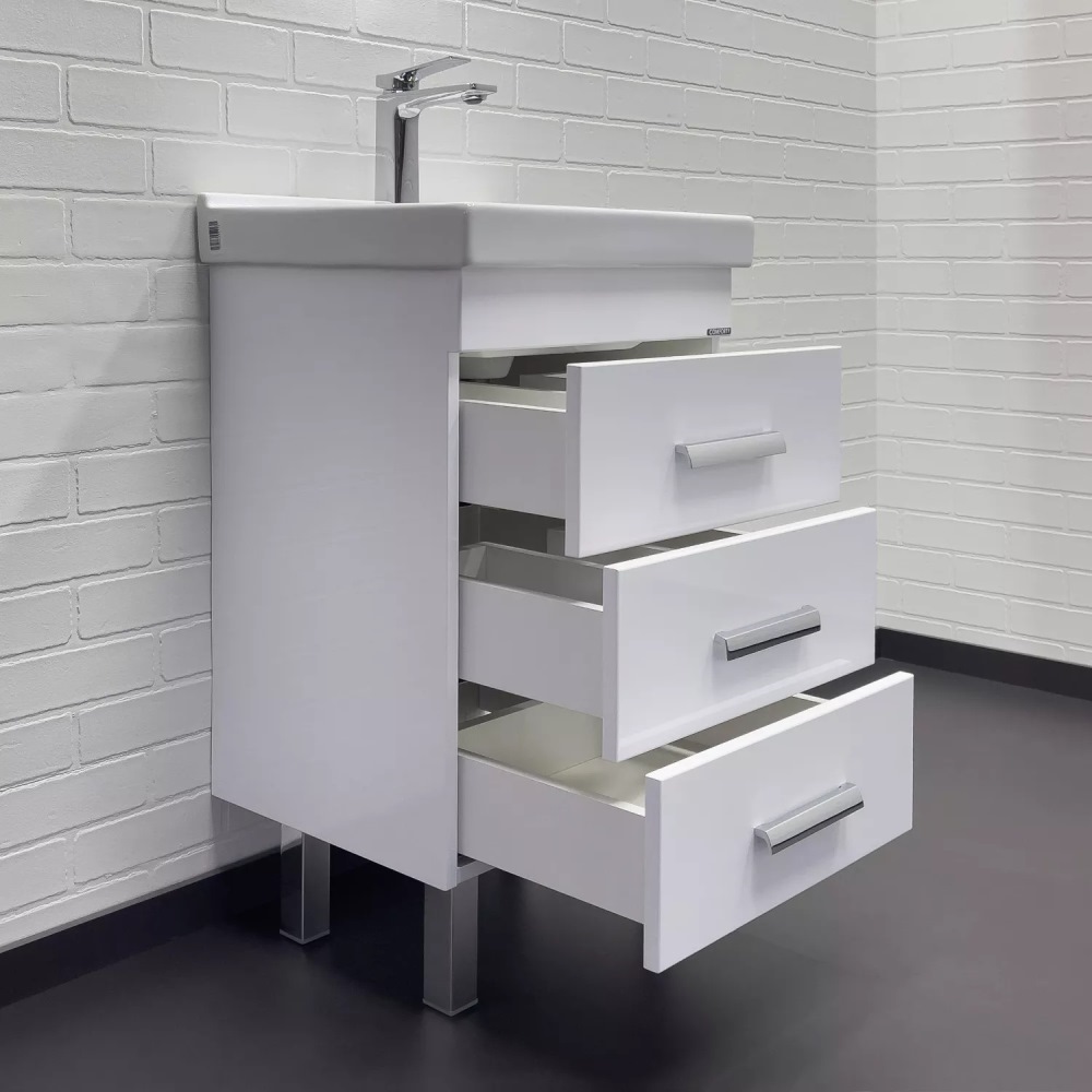 Тумба напольная Comforty Никосия 50 с раковиной Fest 50 F01 Белый глянцевый 00-00018023CF Тумба напольная Comforty Никосия 50 с раковиной Fest 50 F01 Белый глянцевый 00-00018023CF — изображение 4