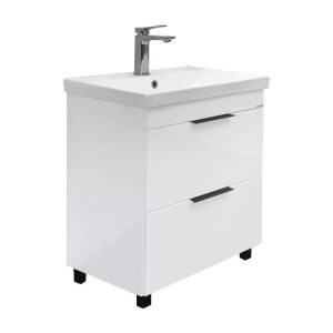 Тумба напольная Comforty Кама 61 с раковиной CF19696BX-60 Белый глянцевый 00-00018648CF Тумба напольная Comforty Кама 61 с раковиной CF19696BX-60 Белый глянцевый 00-00018648CF