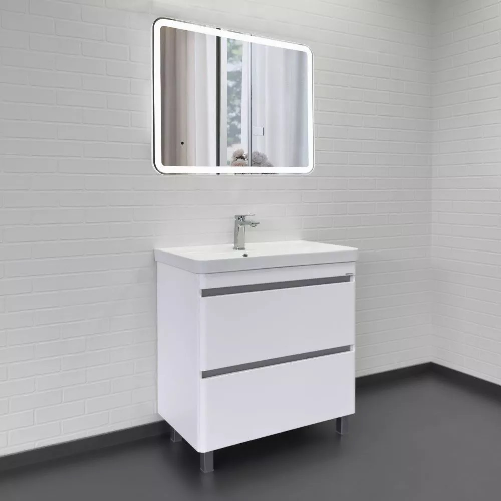 Тумба напольная Comforty Валдай 81 с раковиной 4480 Белый матовый 00-00019070CF Тумба напольная Comforty Валдай 81 с раковиной 4480 Белый матовый 00-00019070CF — изображение 4