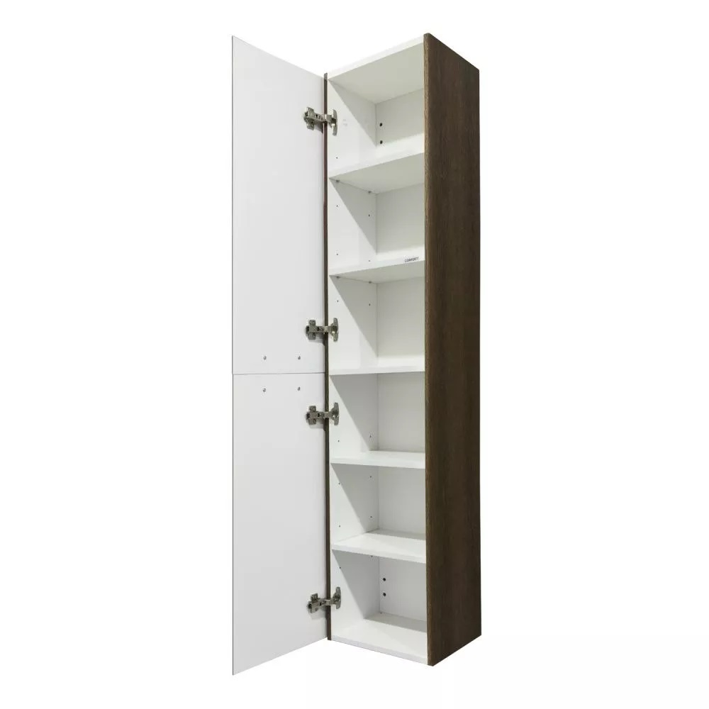 Пенал подвесной Comforty Ангара 35 Дуб тёмно-коричневый 00-00019358CF Пенал подвесной Comforty Ангара 35 Дуб тёмно-коричневый 00-00019358CF — изображение 2