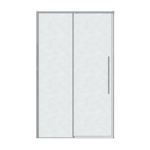 Душевая дверь Grossman Galaxy 120 Хром / Шиншила 100.K33.01.120.10.02