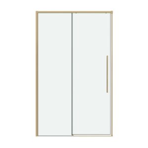 Душевая дверь Grossman Galaxy 130 Золото / Прозрачное 100.K33.01.130.32.00