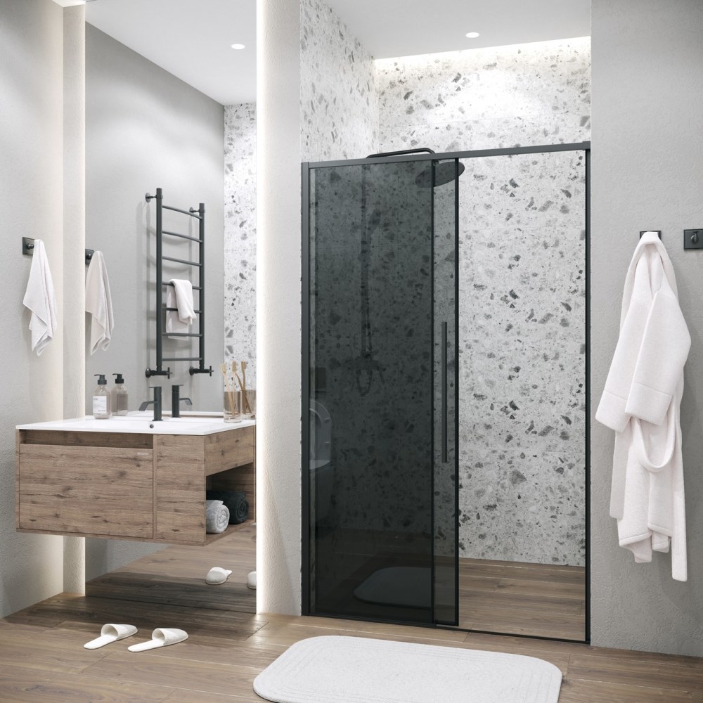 Душевая дверь Grossman Galaxy 140 Черный / Тонированное 100.K33.01.140.21.10 Душевая дверь Grossman Galaxy 140 Черный / Тонированное 100.K33.01.140.21.10 — изображение 4