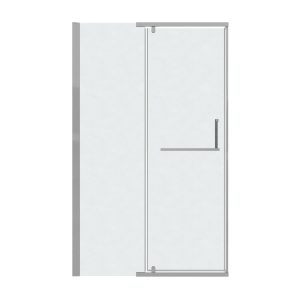 Душевая дверь Grossman Pragma 120 левая Хром / Шиншила 100.K33.03.120.10.02