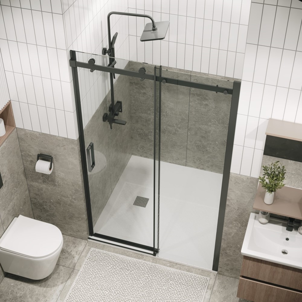 Душевая дверь Grossman Classic 160 Графит / Прозрачное 100.K33.04.160.42.00 Душевая дверь Grossman Classic 160 Графит / Прозрачное 100.K33.04.160.42.00 — изображение 2