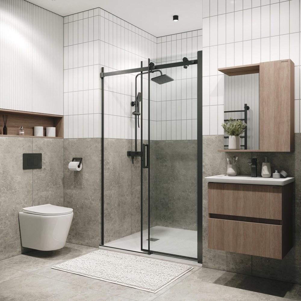 Душевая дверь Grossman Classic 160 Графит / Прозрачное 100.K33.04.160.42.00 Душевая дверь Grossman Classic 160 Графит / Прозрачное 100.K33.04.160.42.00 — изображение 3