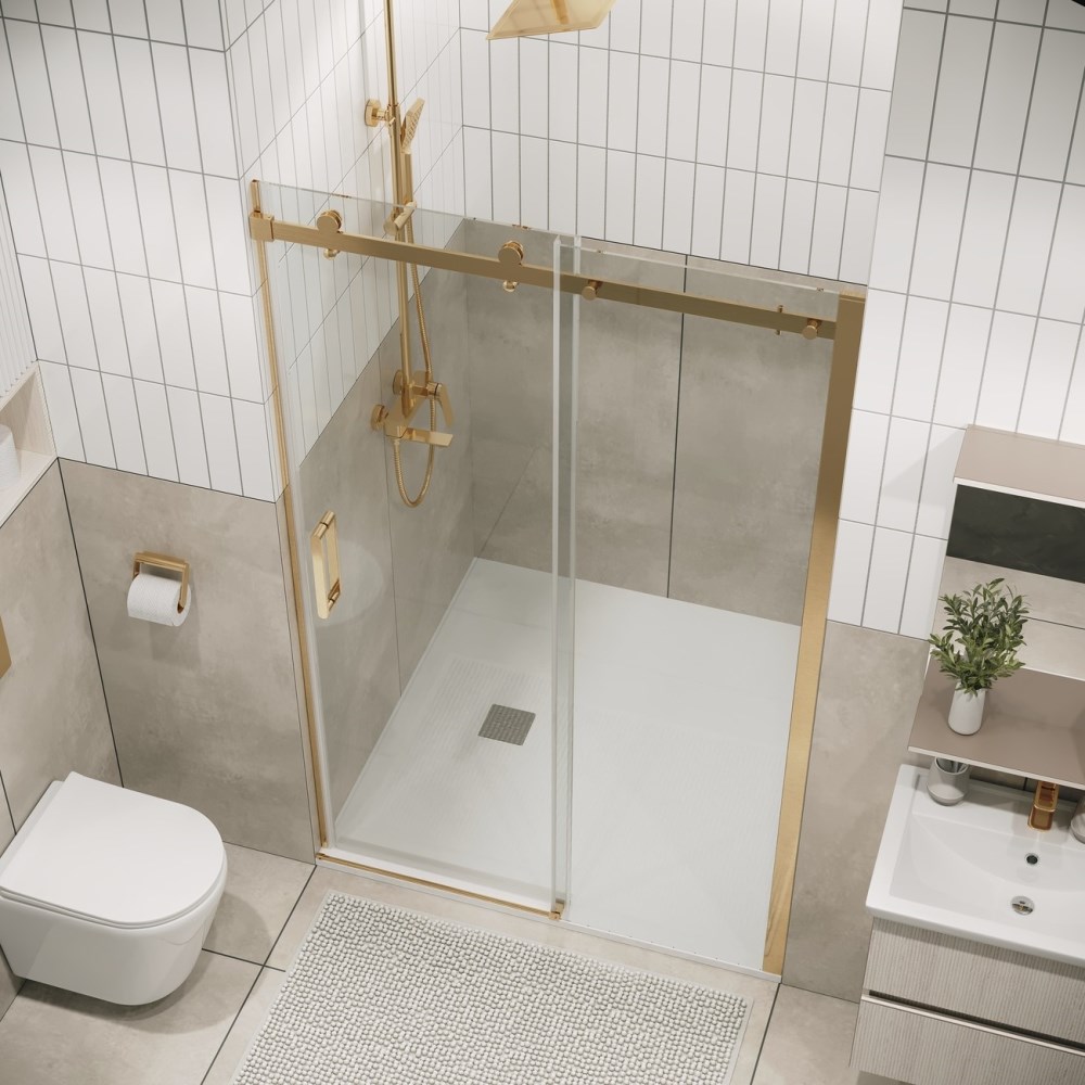 Душевая дверь Grossman Classic 120 Золото / Прозрачное 100.K33.04.120.32.00 Душевая дверь Grossman Classic 120 Золото / Прозрачное 100.K33.04.120.32.00 — изображение 3