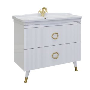 Тумба напольная Grossman Атрио 99 Белый глянцевый 1010501