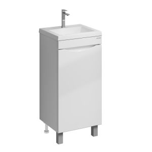 Тумба напольная Grossman Виста 40 правая Белый глянцевый 104062