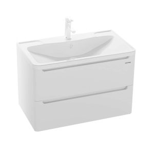 Тумба подвесная Grossman Адель 80 Белый глянцевый 108003