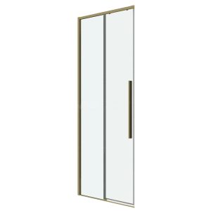 Душевая дверь Grossman Galaxy 80 Золото / Прозрачное 1/2.K33.01.80.32.00