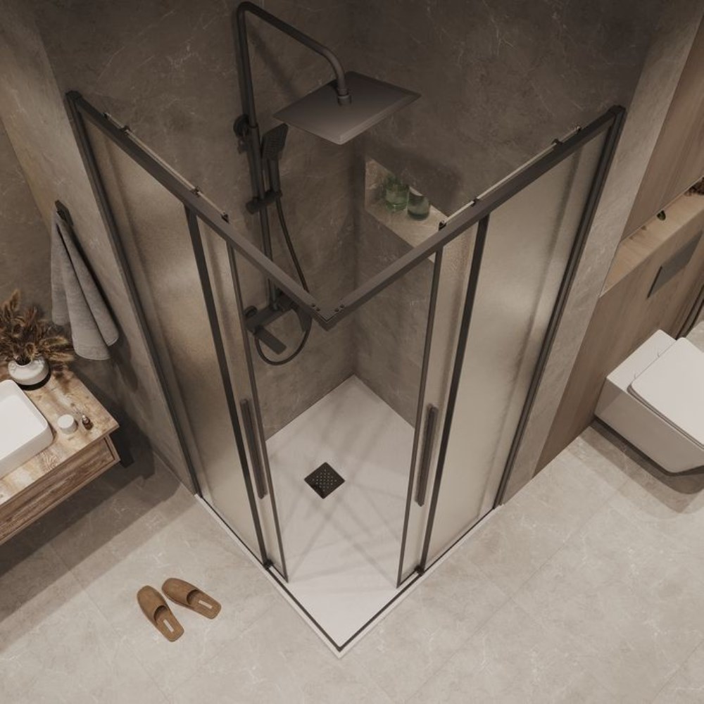 Душевая дверь Grossman Galaxy 80 левая Черный / Шиншила 1/2.K33.01.80L.21.02 Душевая дверь Grossman Galaxy 80 левая Черный / Шиншила 1/2.K33.01.80L.21.02 — изображение 4