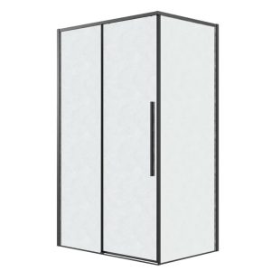 Душевой уголок Grossman Galaxy 140х70 Черный / Шиншила 120.K33.01.1470.21.02