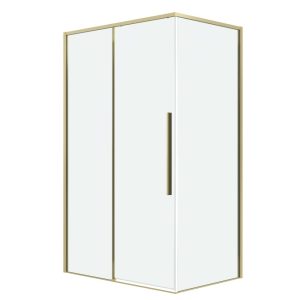 Душевой уголок Grossman Galaxy 120х80 Золото / Прозрачное 120.K33.01.1280.32.00