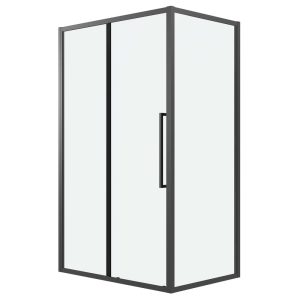 Душевой уголок Grossman Cosmo 130х100 Черный / Прозрачное 120.K33.02.1310.21.00