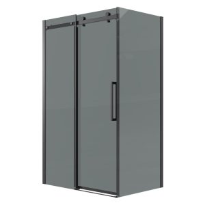 Душевой уголок Grossman Classic 100х80 Черный / Тонированное 120.K33.04.1080.21.10