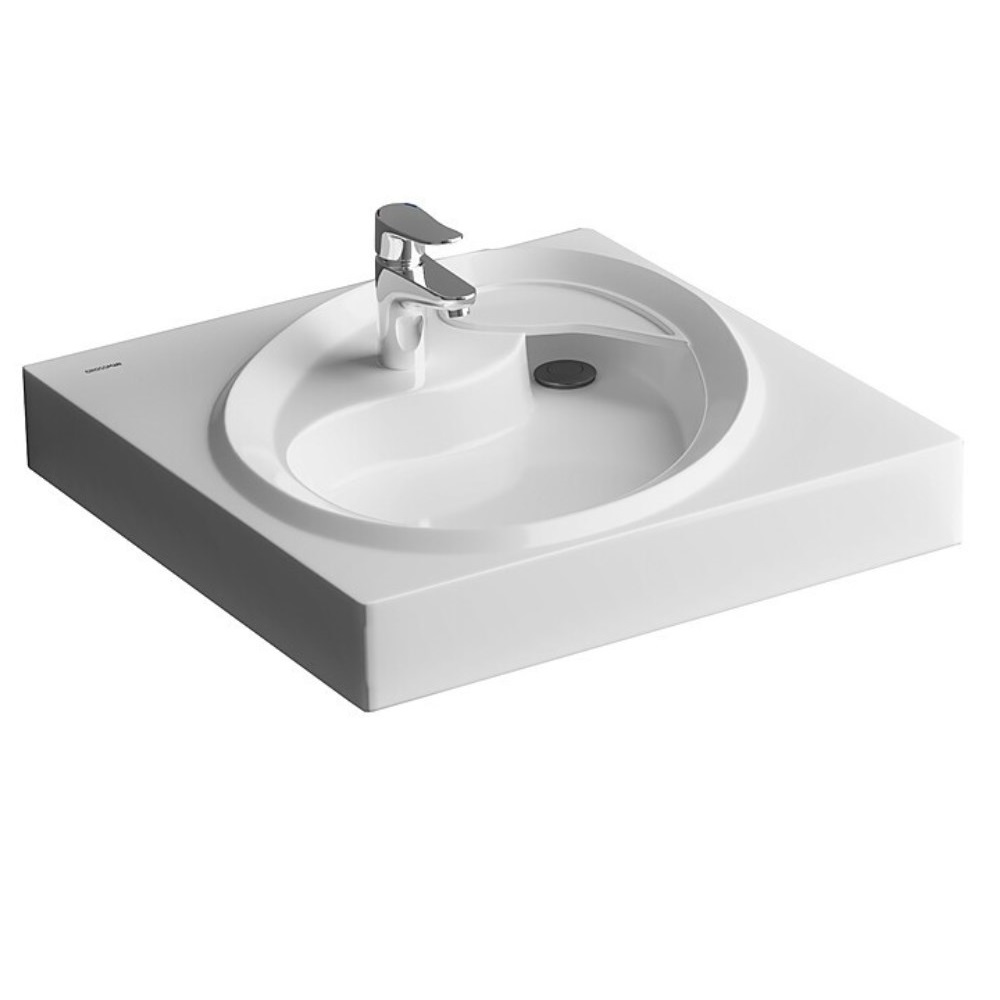 Раковина под стиральную машину Grossman Alvaro 60 Белый глянцевый 1606001 Раковина под стиральную машину Grossman Alvaro 60 Белый глянцевый 1606001