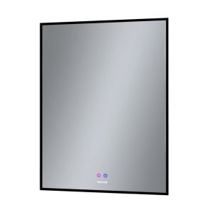 Зеркало Grossman Pragma 60 LED с сенсорным выключателем и подогревом Черный матовый 1860802