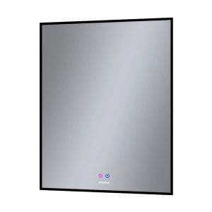 Зеркало Grossman Pragma 70 LED с сенсорным выключателем и подогревом Черный матовый 1870802