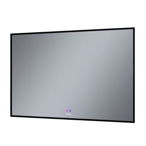 Зеркало Grossman Pragma 90 LED с сенсорным выключателем и подогревом Черный матовый 1890802