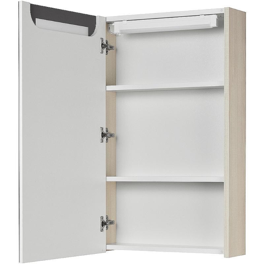 Шкаф зеркальный Aquaton Верди 50 с подсветкой Белый / Ясень фабрик 1A195802VDAV0 Шкаф зеркальный Aquaton Верди 50 с подсветкой Белый / Ясень фабрик 1A195802VDAV0 — изображение 2