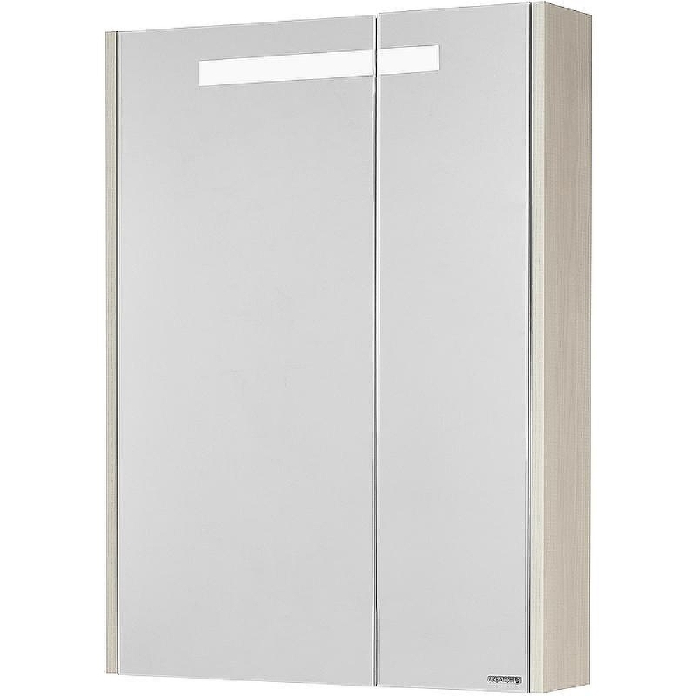 Шкаф зеркальный Aquaton Верди 60 Белый / Ясень фабрик 1A206902VDAV0 Шкаф зеркальный Aquaton Верди 60 Белый / Ясень фабрик 1A206902VDAV0