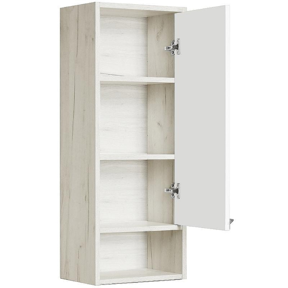 Пенал подвесной Aquaton Флай 35 правый Белый / Дуб крафт 1A237903FAX1R Пенал подвесной Aquaton Флай 35 правый Белый / Дуб крафт 1A237903FAX1R — изображение 2