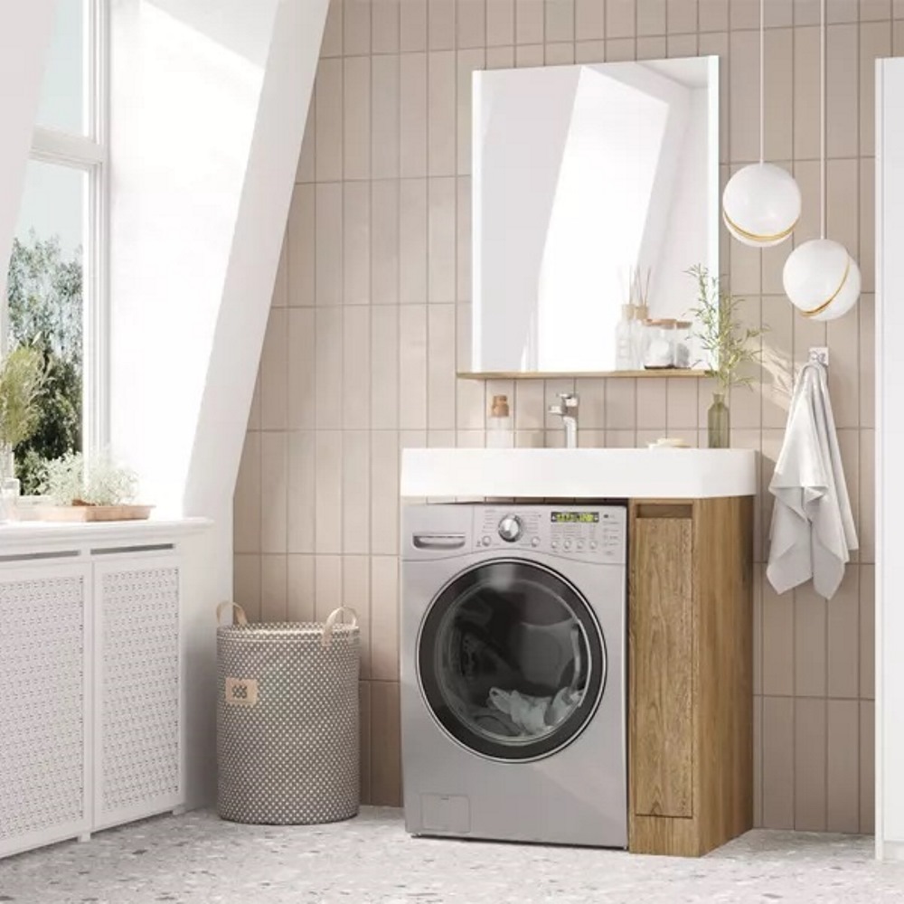 Тумба под стиральную машину напольная Aquaton Лондри 18 Дуб Кантри 1A2671K1LHDY0 Тумба под стиральную машину напольная Aquaton Лондри 18 Дуб Кантри 1A2671K1LHDY0 — изображение 3