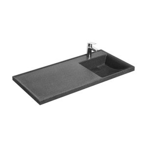 Раковина под стиральную машину Aquaton Лондри 105 правая Графит 1A72223KLH21R Раковина под стиральную машину Aquaton Лондри 105 правая Графит 1A72223KLH21R