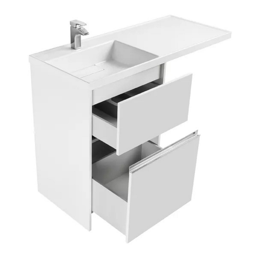 Раковина под стиральную машину Aquaton Лондри 120 левая Белый глянцевый 1A72843KLH01L Раковина под стиральную машину Aquaton Лондри 120 левая Белый глянцевый 1A72843KLH01L — изображение 2