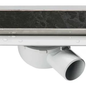Душевой лоток Vincea Optima 80 Хром SAY.603.80.S.U под плитку