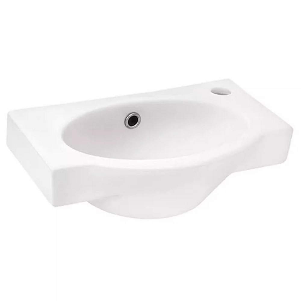 Раковина подвесная Santek Форум 46 Белый глянцевый 1WH110545 Раковина подвесная Santek Форум 46 Белый глянцевый 1WH110545