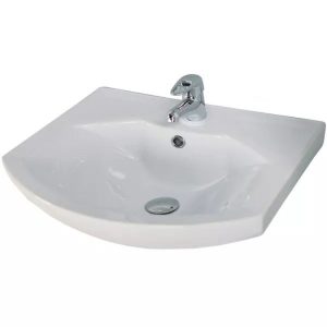 Раковина на мебель Santek Смайл 65 Белый глянцевый 1WH207782