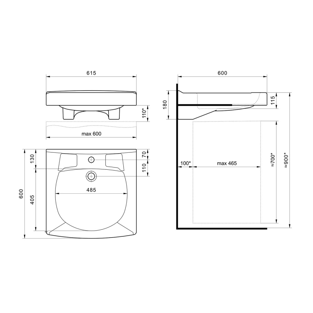 Раковина под стиральную машину Santek Пилот 61,5 Белый глянцевый 1WH301971 Раковина под стиральную машину Santek Пилот 61,5 Белый глянцевый 1WH301971 — изображение 4