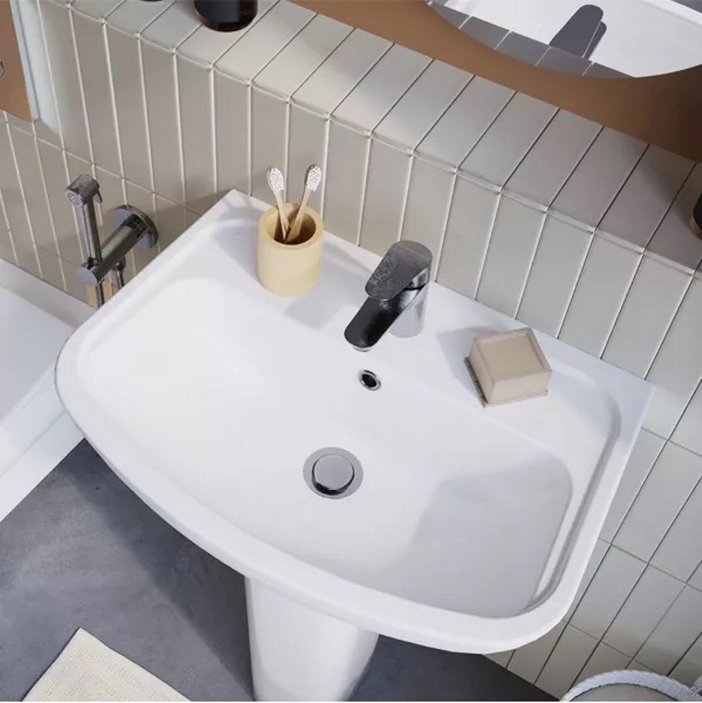 Раковина подвесная Santek Лонги 60 Белый глянцевый 1WH501756 Раковина подвесная Santek Лонги 60 Белый глянцевый 1WH501756 — изображение 2