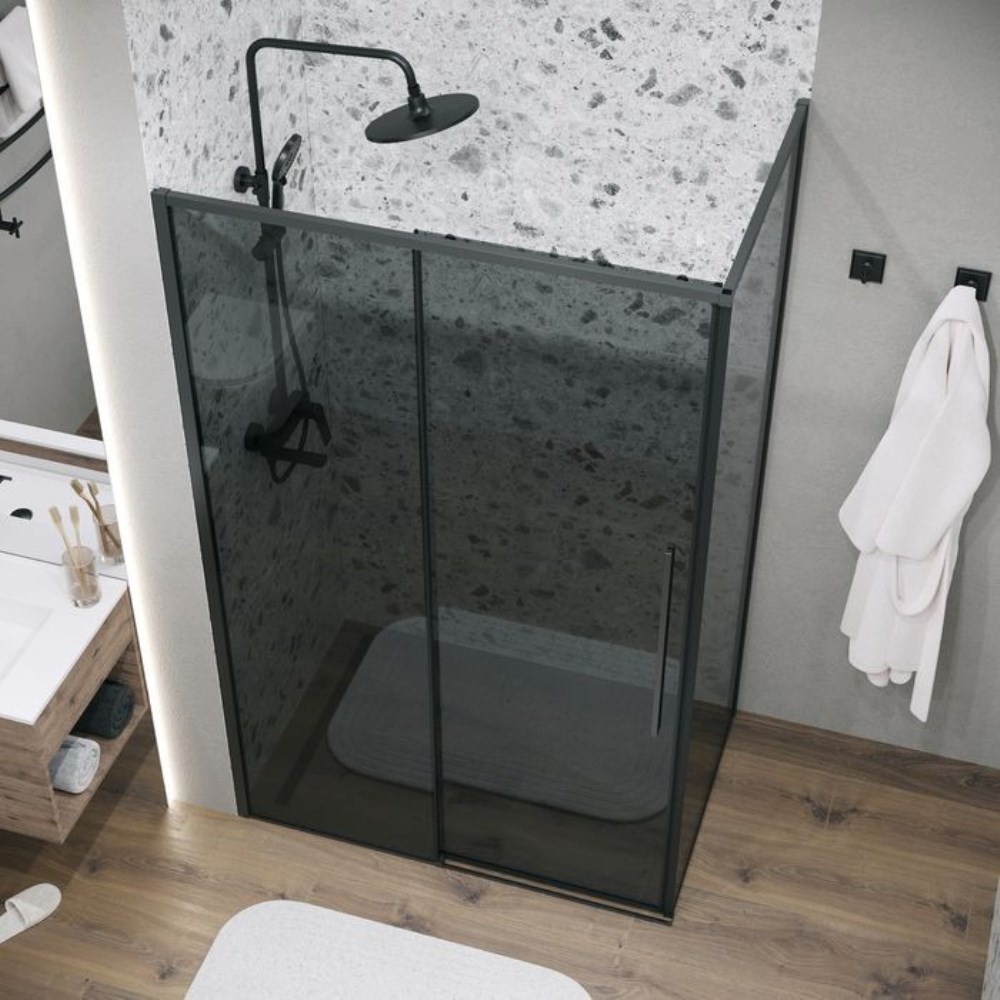 Душевая стенка Grossman Galaxy 100 Черный / Тонированное 200.K33.01.100.21.10 Душевая стенка Grossman Galaxy 100 Черный / Тонированное 200.K33.01.100.21.10 — изображение 4