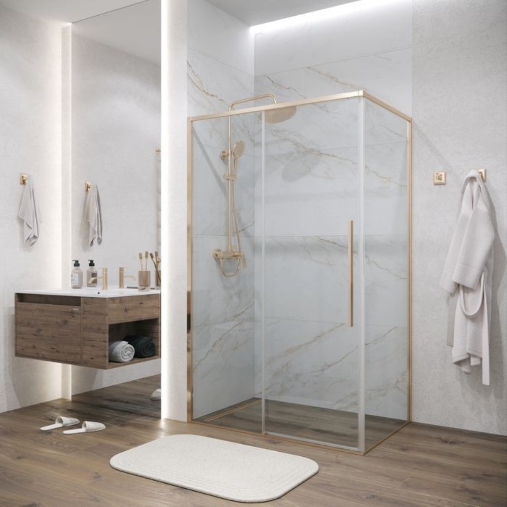 Душевая стенка Grossman Galaxy 100 Золото / Прозрачное 200.K33.01.100.32.00 Душевая стенка Grossman Galaxy 100 Золото / Прозрачное 200.K33.01.100.32.00 — изображение 3