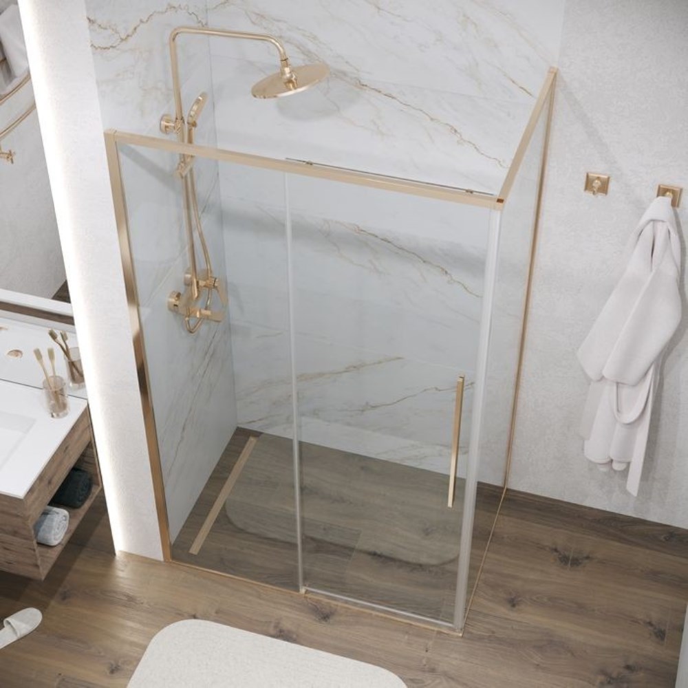 Душевая стенка Grossman Galaxy 100 Золото / Прозрачное 200.K33.01.100.32.00 Душевая стенка Grossman Galaxy 100 Золото / Прозрачное 200.K33.01.100.32.00 — изображение 4