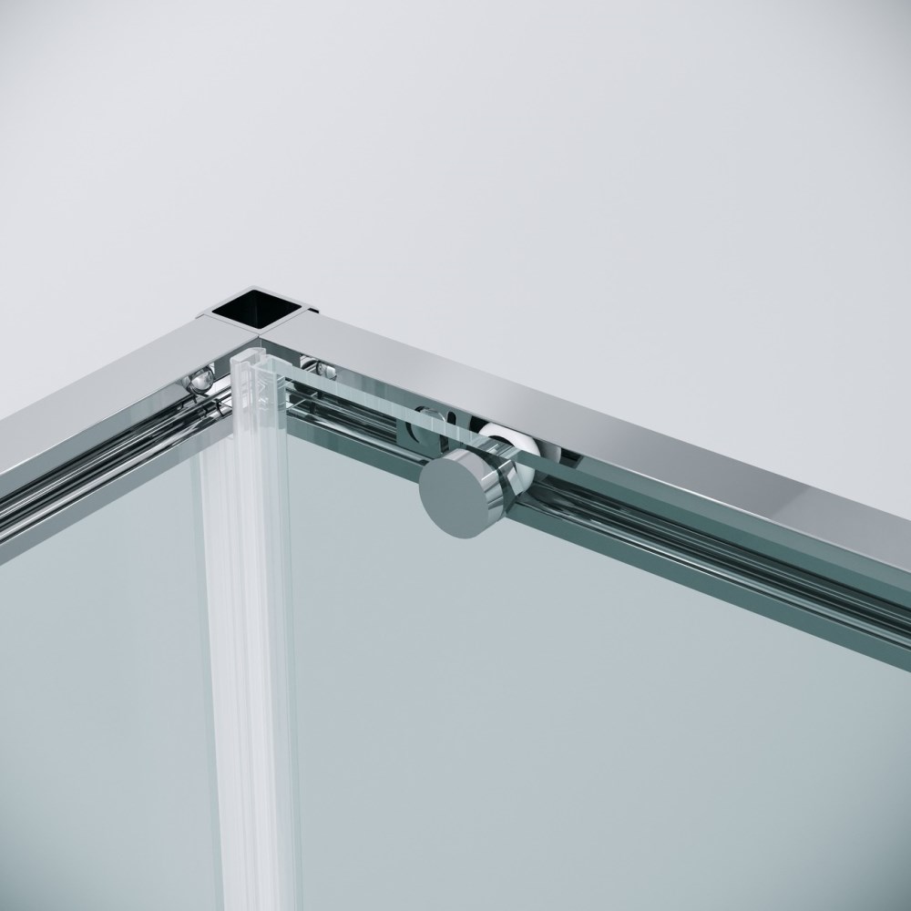 Душевая стенка Grossman Galaxy 80 Хром / Прозрачное 200.K33.01.80.10.00 Душевая стенка Grossman Galaxy 80 Хром / Прозрачное 200.K33.01.80.10.00 — изображение 2