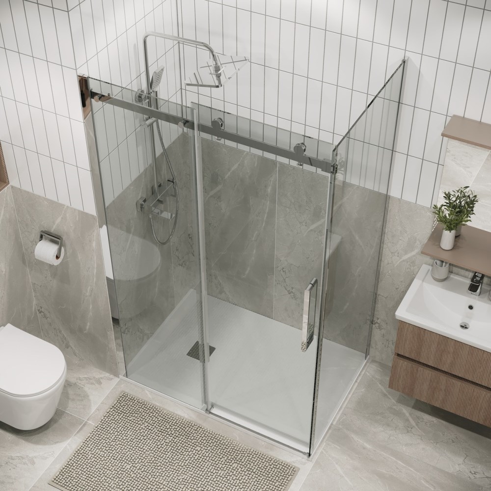 Душевая стенка Grossman Classic 70 Хром / Прозрачное 200.K33.04.70.10.00 Душевая стенка Grossman Classic 70 Хром / Прозрачное 200.K33.04.70.10.00 — изображение 3