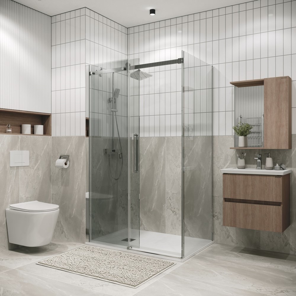 Душевая стенка Grossman Classic 70 Хром / Прозрачное 200.K33.04.70.10.00 Душевая стенка Grossman Classic 70 Хром / Прозрачное 200.K33.04.70.10.00 — изображение 4